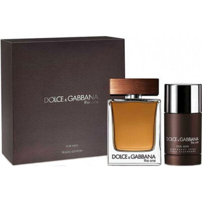 Dolce & Gabbana The One for Men EDT 100ml + 70g Deo Stift Férfi Parfüm Ajándékcsomag