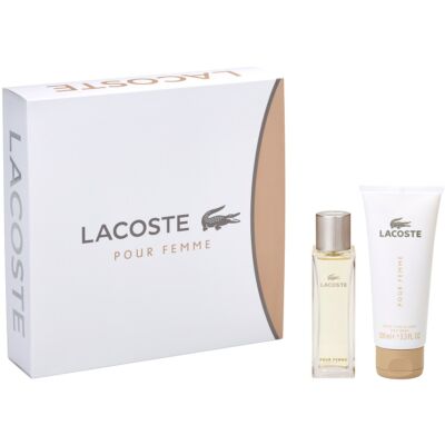 Lacoste Pour Femme EDP 50ml + 100ml Testápoló Női Parfüm Ajándékcsomag
