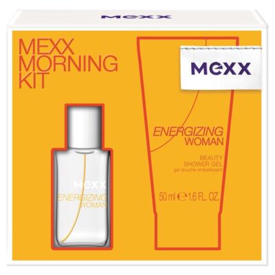 Mexx Energizing Woman EDT 15 ml + Tusfürdő 50 ml Női Parfüm Ajándékcsomag 
