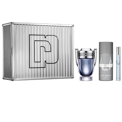 Paco Rabanne Invictus EDT 100ML + EDT 10ml + Deo Spray 150ml Férfi Parfüm Ajándékcsomag