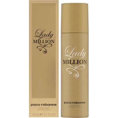 Paco Rabanne Lady Million Dezodor 150ml Női Parfüm