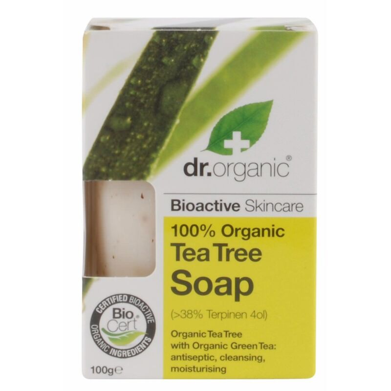 Dr. Organic Bio Teafa szappan 100g