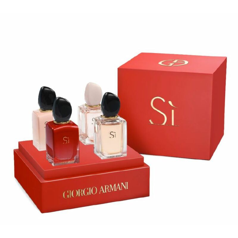 Giorgio Armani Sí Mini Kollekció 4x7ml Női Parfüm