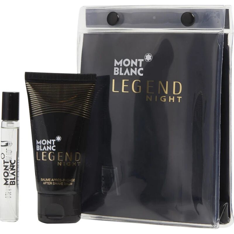Mont Blanc Legend Night EDP 7,5ml + ASB 50ml Férfi parfüm