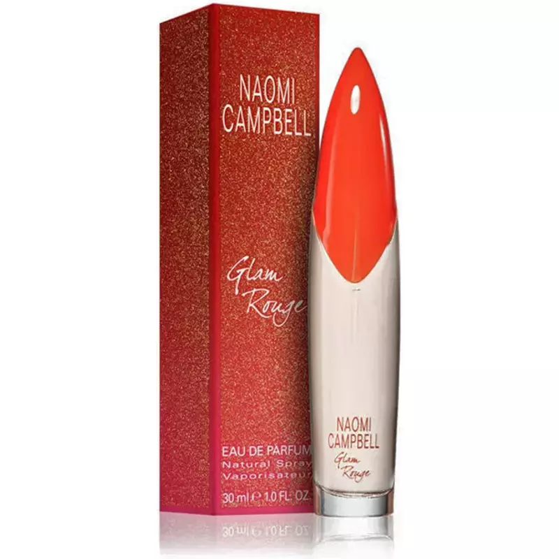 Naomi Campbell Glam Rouge EDT 15ml + Neszeszer Táska Női Parfüm Ajándékcsomag