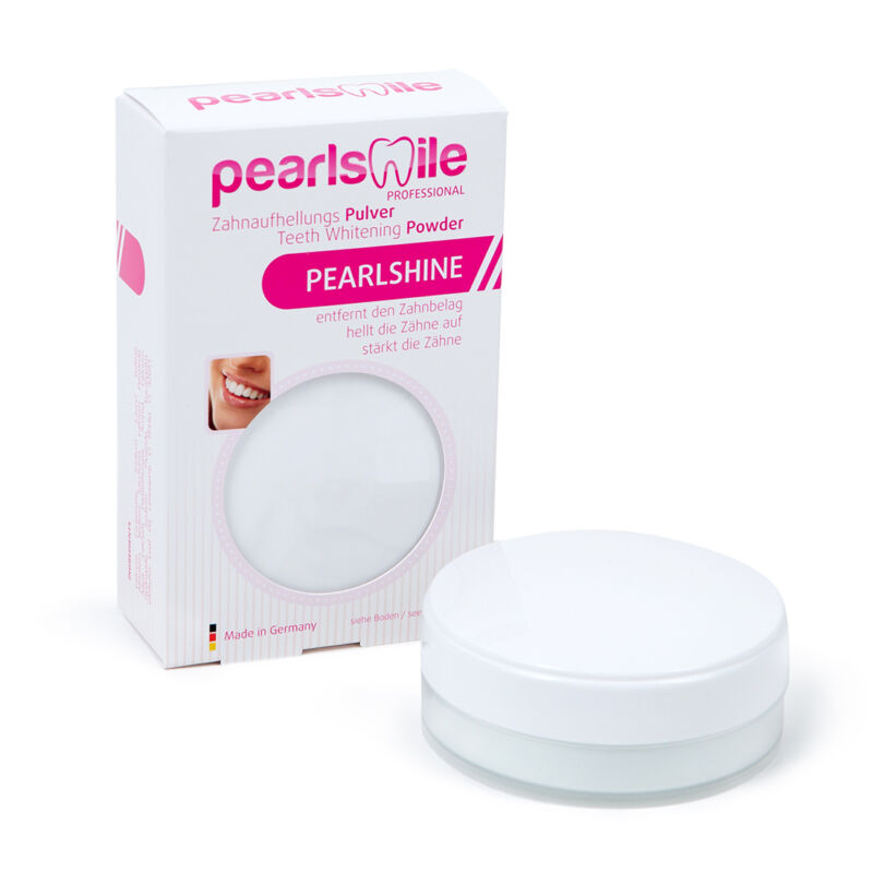 Pearlsmile Pearlshine fogfehérítő por 