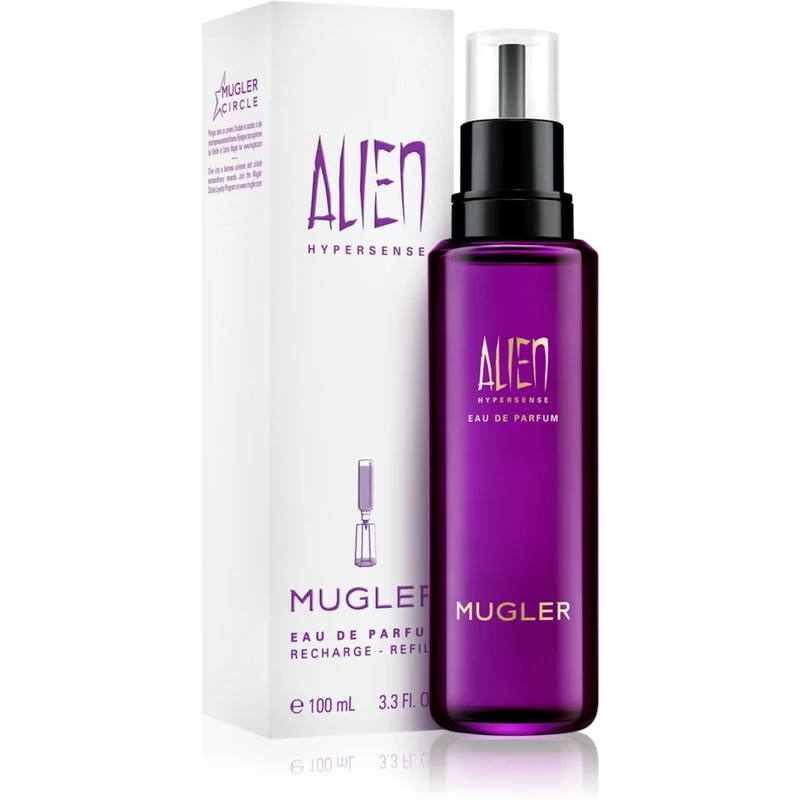 Thierry Mugler Alien Hypersense  EDP 100 ml Újratölthető Női Parfüm