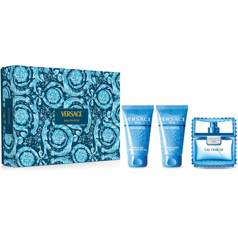 Versace Man Eau Fraiche EDT 100ml + 10ml + Deo Stick 75ml Férfi