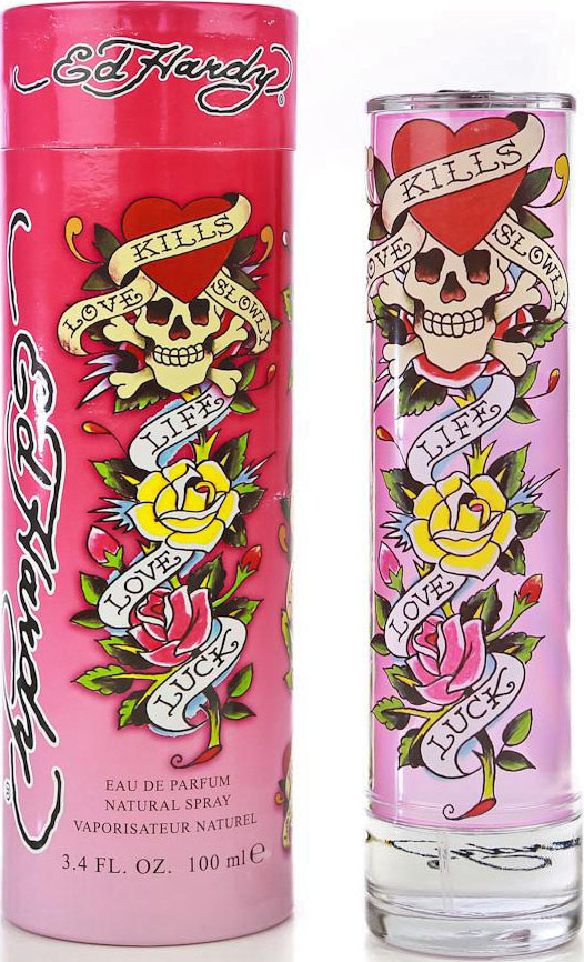 ed hardy life love luck perfume